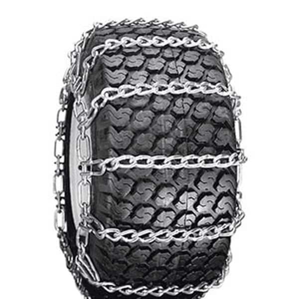 Aftermarket Pair of 2 Link Tire Chains 118 x 850 x Fits John Deere Lawn Mower Tractor Rider TRC70-0028 - main